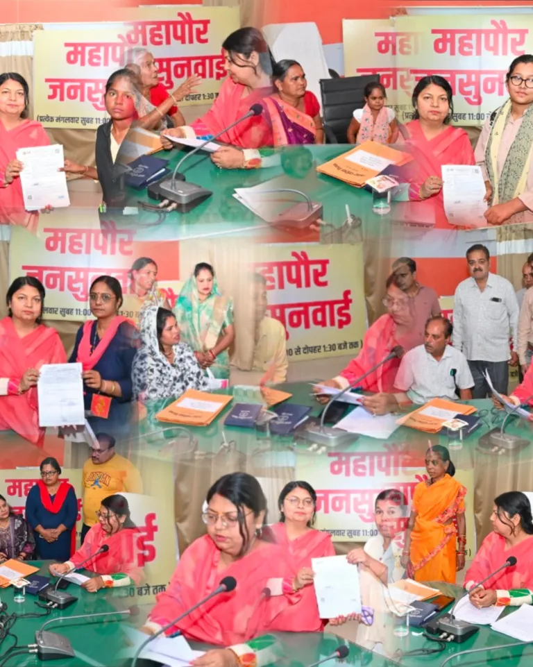 Public interaction session in Katni under samvad initiative